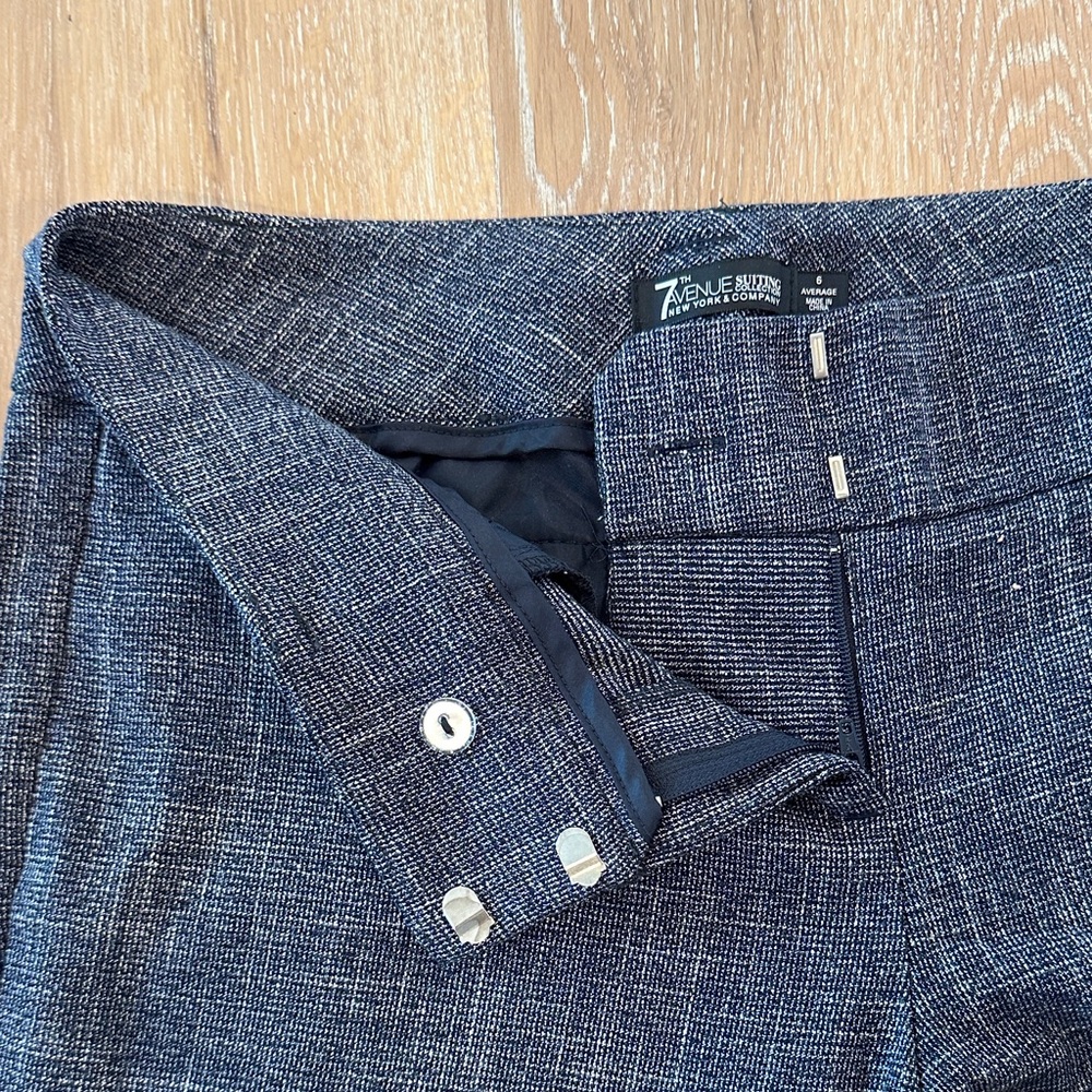 Avenue Navy Trousers